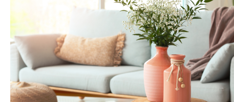 Illustration of Storing Clutter With Minimal Furnishings