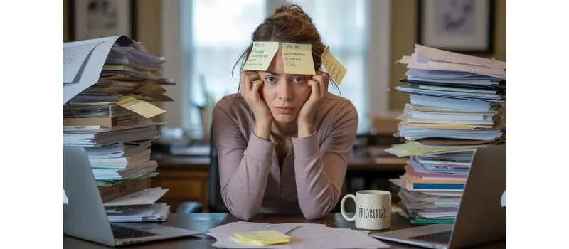 too many decisions needing to made can cause mental clutter